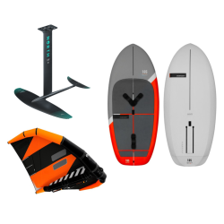 Pack Wing RRD Beluga Orange Line Y31125 - Foil NORTH Prime 1500 - Wing RRD Evolution Orange Y29 4.0m²