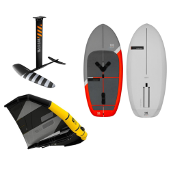 Pack Wing RRD Beluga Orange Line Y31 125 - Foil RRD Universal 1750/85 - Wing RRD Evolution Gold Y29 5.0m²