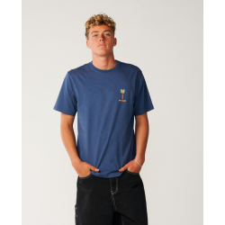 T-shirt RIPCURL Pacific Rinse Higgins Light Navy