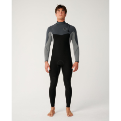 Combinaison RIPCURL Flashbomb Pro 4/3 Sans Zip Charcoal Grey