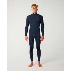 Combinaison RIPCURL Dawn Patrol Pro 4/3 Zip Poitrine Navy