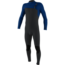 Combinaison O'Neill Hyperfreak 3/2+ Chest Zip Tempered Steel/Twilight Blue