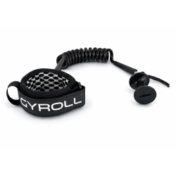 Leash Bodyboard Gyroll Biceps Atlas Black/White