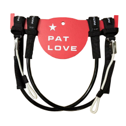 Bouts De Harnais PATLOVE Harness Line Adjustable Black