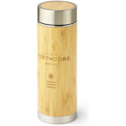 Thermos NORTHCORE Bamboo Stainless Steel Flask 360 mL
