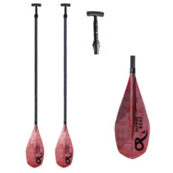 Pagaie Carbone Vario Outside Reef Ruby Rouge