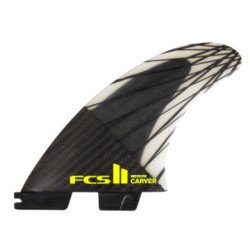 Ailerons FCS II Carver PC Carbon Medium Tri Fins