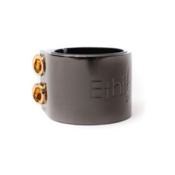 Collier de serrage trottinette ETHIC DTC basics clamp Noir Chrome