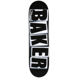 Planche Skate Baker Deck Brand Logo Black White 8.0 x 31.5